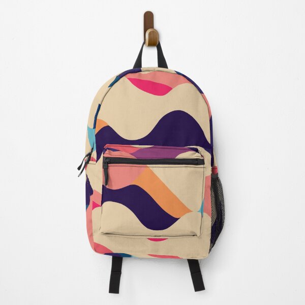 Item preview, Colors of Waves Abstract Design Pattern designed and sold by chatzous.