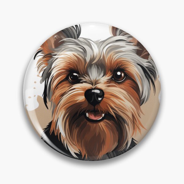 Artikelvorschau, Yorkshire Terrier, Yorkie, Watercolor painting entworfen und verkauft von MendaciousMina.