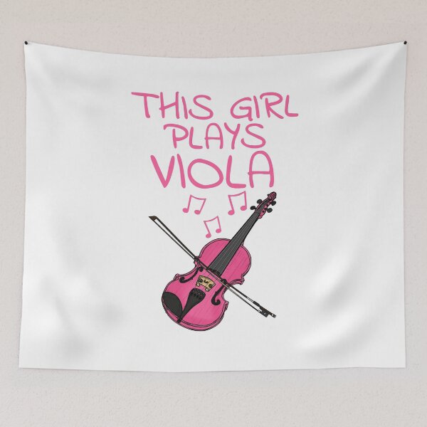 Item preview, This Girl Plays Viola, Female Violist, String Musician designed and sold by doodlerob.