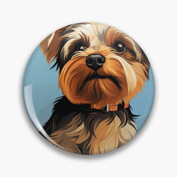 Artikelvorschau, Yorkshire Terrier, Yorkie, Watercolor painting, Bright, Colorful entworfen und verkauft von MendaciousMina.
