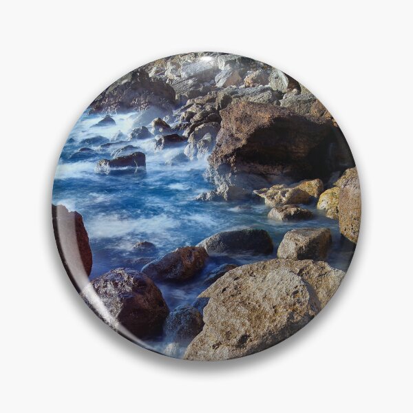 Item preview, Waves Against The Rocks   designed and sold by oceandesignsfx.