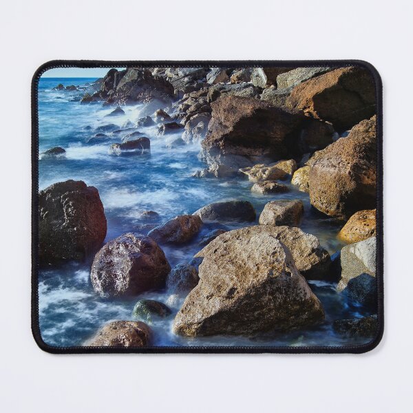 Item preview, Waves Against The Rocks designed and sold by oceandesignsfx.