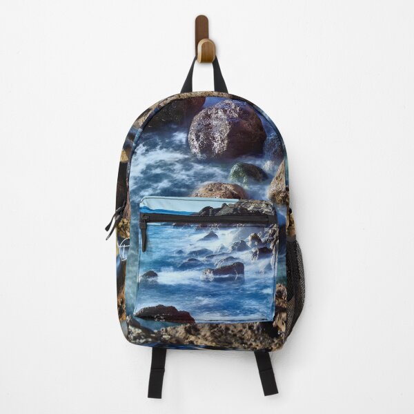 Item preview, Waves Against The Rocks designed and sold by oceandesignsfx.