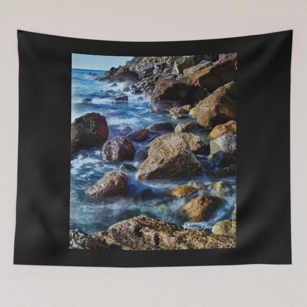 Item preview, Waves Against The Rocks   designed and sold by oceandesignsfx.