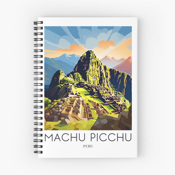 Item preview, A Pop Art Travel Print of Machu Picchu - Peru  designed and sold by StudioRedKoala.