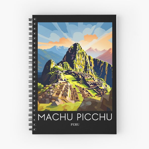 Item preview, A Pop Art Travel Print of Machu Picchu - Peru  designed and sold by StudioRedKoala.