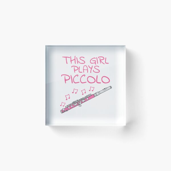 Item preview, This Girl Plays Piccolo, Female Piccoloist, Woodwind Musician designed and sold by doodlerob.