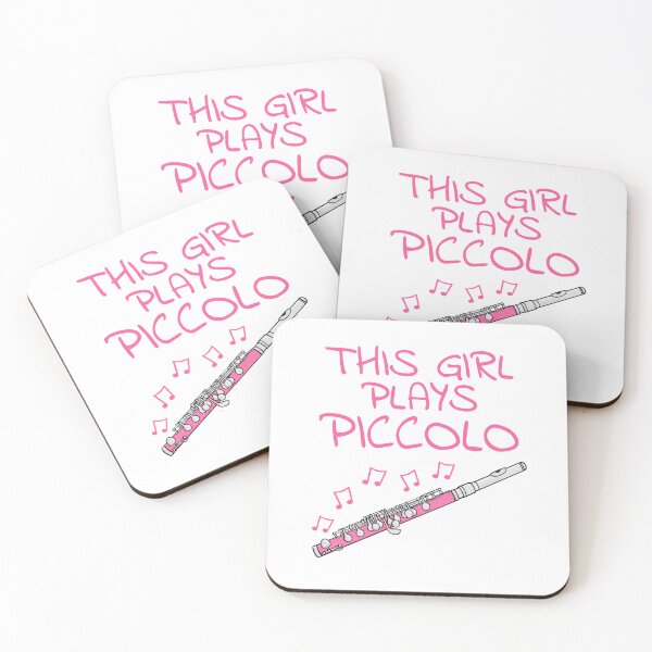Item preview, This Girl Plays Piccolo, Female Piccoloist, Woodwind Musician designed and sold by doodlerob.