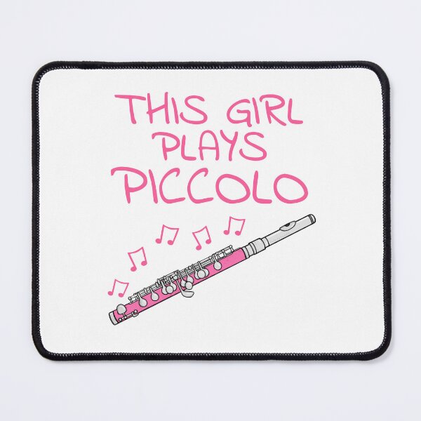 Item preview, This Girl Plays Piccolo, Female Piccoloist, Woodwind Musician designed and sold by doodlerob.