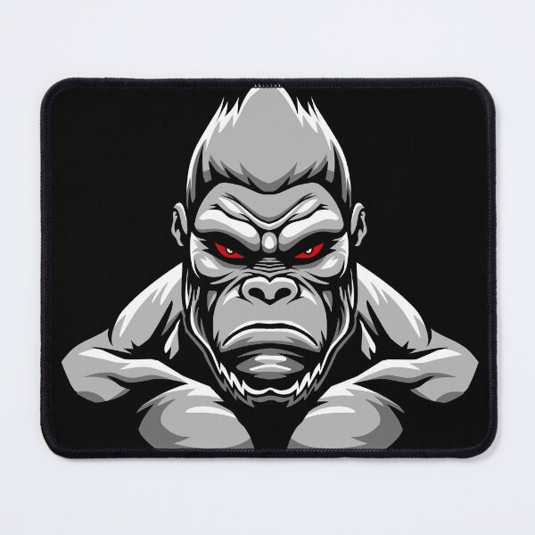 Item preview, Angry Ape with red eyes designed and sold by Si Pakne.
