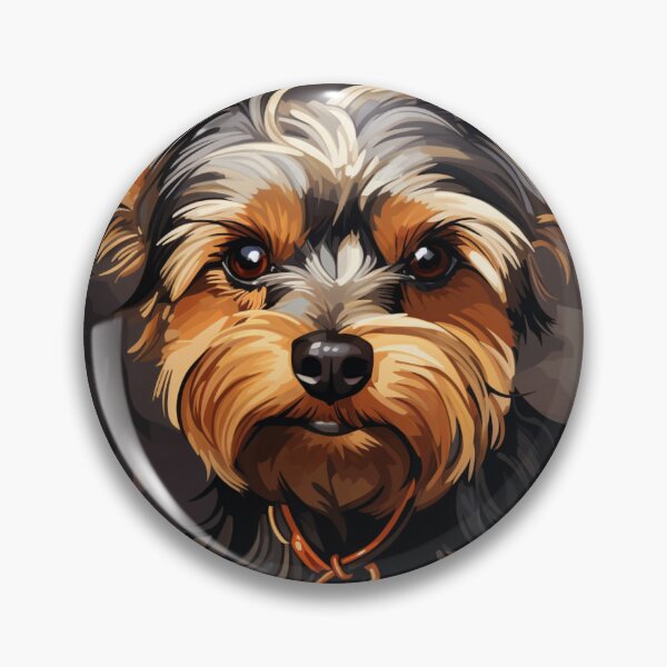 Artikelvorschau, Yorkshire Terrier, Yorkie, Watercolor painting, Bright, Colorful entworfen und verkauft von MendaciousMina.