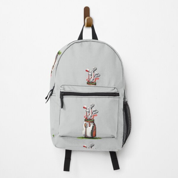 Item preview, Pixel Art Golf Clubs Design Print designed and sold by randomtdesigns.