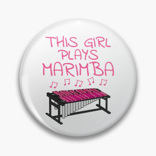 Item preview, This Girl Plays Marimba, Female Marimbist, Percussionist Musician designed and sold by doodlerob.
