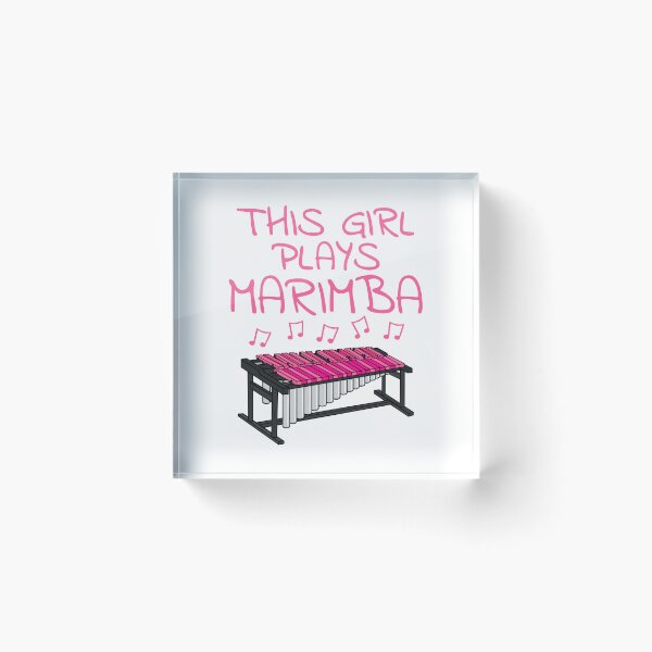 Item preview, This Girl Plays Marimba, Female Marimbist, Percussionist Musician designed and sold by doodlerob.