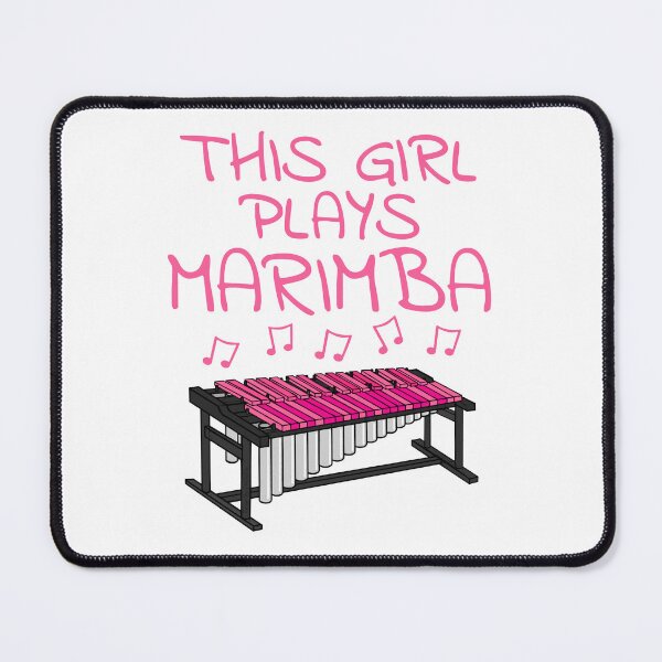 Item preview, This Girl Plays Marimba, Female Marimbist, Percussionist Musician designed and sold by doodlerob.