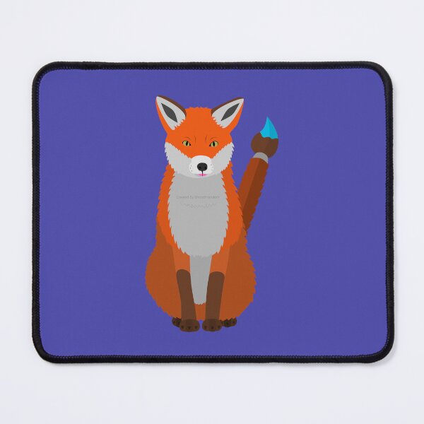 Item preview, Paintbrush Fox designed and sold by WebCanids.
