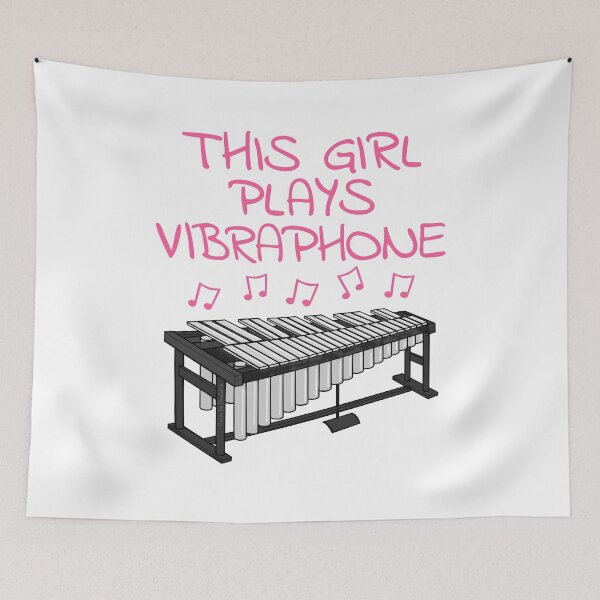Item preview, This Girl Plays Vibraphone, Female Vibraphonist, Percussionist Musician designed and sold by doodlerob.