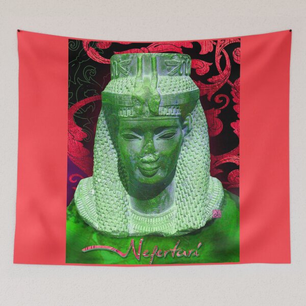Item preview, Queen Nefertari of Ancient Egypt (Original Photography by AliceCCI) designed and sold by VanyssaGraphics.