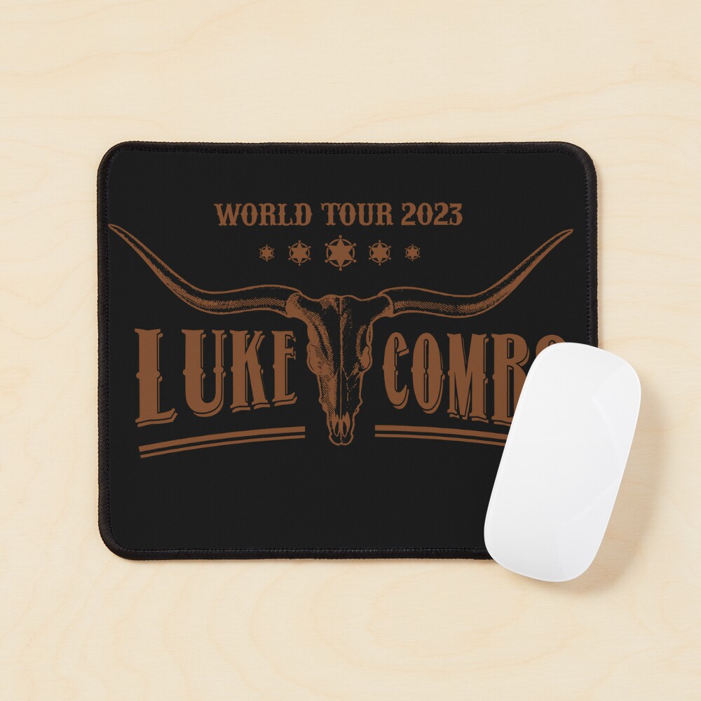 Luke Combs World Tour 2023 Bullhead american heartbreak Cap for Sale by  Bankulovaa