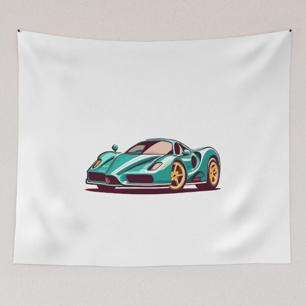 Item preview, Enzo Ferrari - Cartoon Design designed and sold by PoppinDesigner.