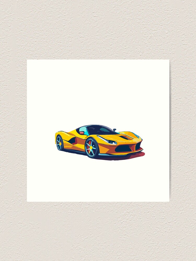 LaFerrari- Cartoon Design