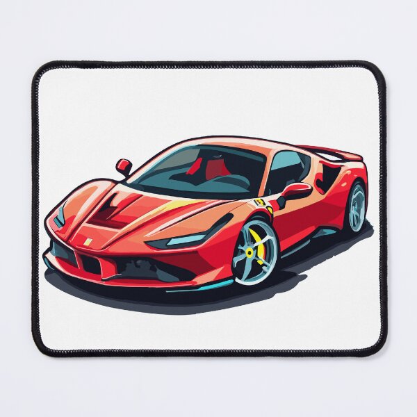 Item preview, Ferrari SF90 XX Stradale - Cartoon Design designed and sold by PoppinDesigner.