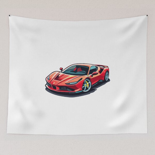 Item preview, Ferrari SF90 XX Stradale - Cartoon Design designed and sold by PoppinDesigner.