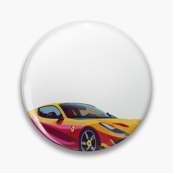 Artikelvorschau,  Ferrari 812 Competizione – Cartoon-Design entworfen und verkauft von PoppinDesigner.