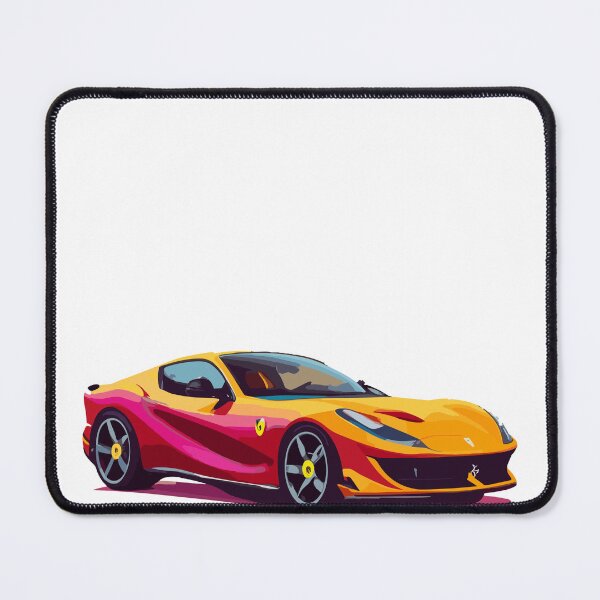 Item preview, Ferrari 812 Competizione - Cartoon Design designed and sold by PoppinDesigner.