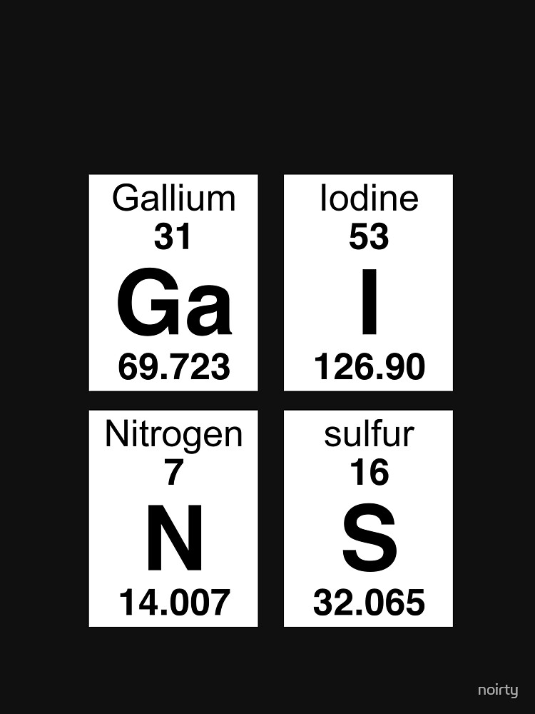 A Hug Without U Is Just Toxic Funny Chemical Element by Noirty Designs