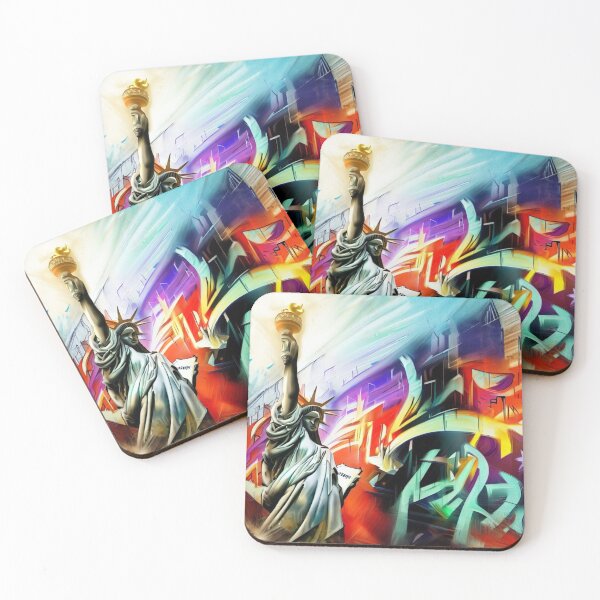 Item preview, Statue of Liberty, graffiti, designed and sold by KICIART.