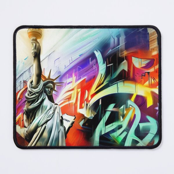 Item preview, Statue of Liberty, graffiti, designed and sold by KICIART.