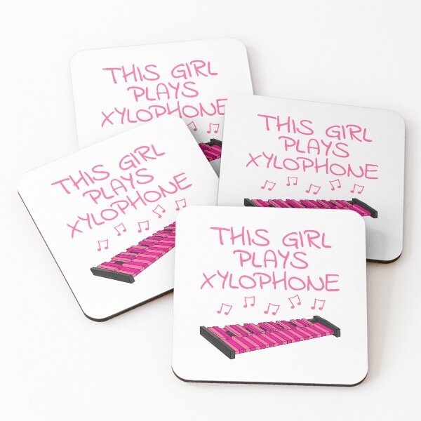 Item preview, This Girl Plays Xylophone, Female Xylophonist, Percussionist Musician designed and sold by doodlerob.