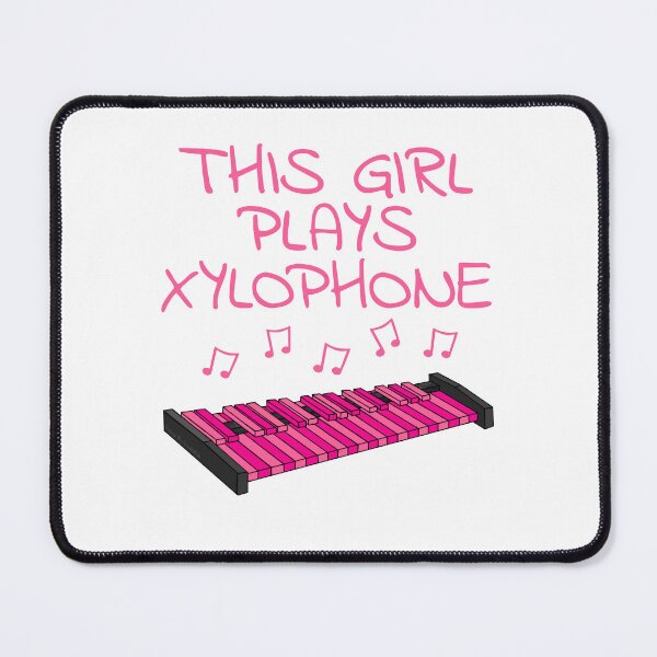 Item preview, This Girl Plays Xylophone, Female Xylophonist, Percussionist Musician designed and sold by doodlerob.