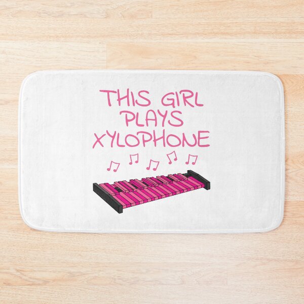 Item preview, This Girl Plays Xylophone, Female Xylophonist, Percussionist Musician designed and sold by doodlerob.