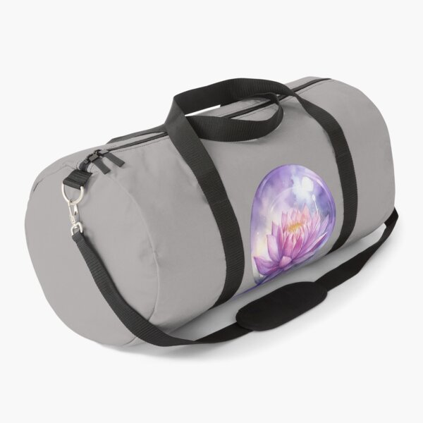 Item preview, Violet Lotus Flower of the Seventh Chakra - Watercolor Painting in Transparent Glass Ball designed and sold by TetianaArt.
