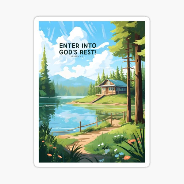 JW 2023-2024 Circuit Assembly | Enter Into God's Rest Sticker
