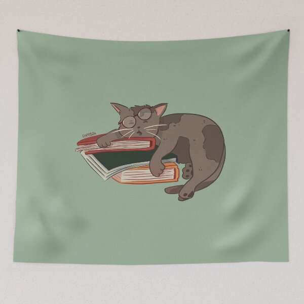 Item preview, Studious Kitten designed and sold by Elenapistacho.