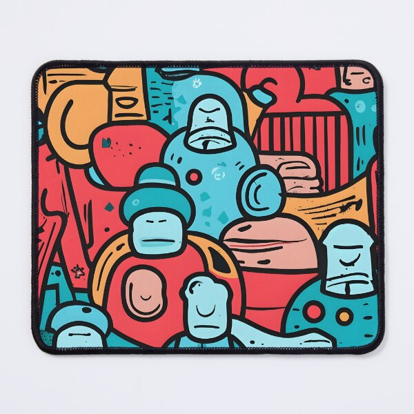 Item preview, Seamless pattern People ART designed and sold by deviatepolo.