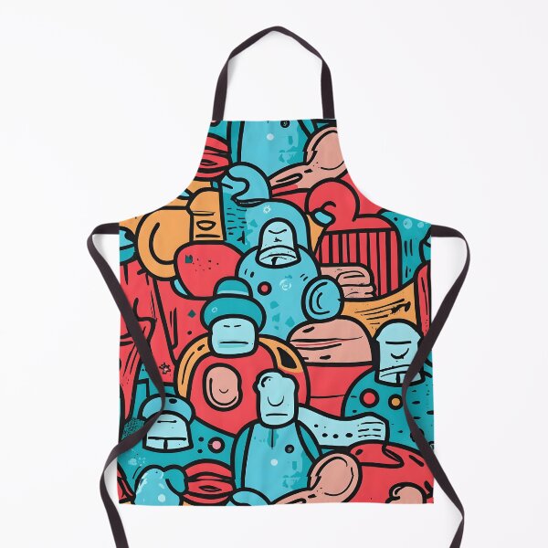 Item preview, Seamless pattern People ART designed and sold by deviatepolo.
