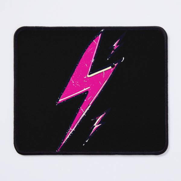 Item preview, Street art vintage pink lightning bolt thunder designed and sold by TomFrontierArt.