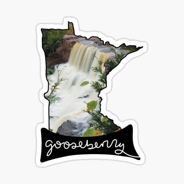 Gooseberry Falls Minnesota Sticker