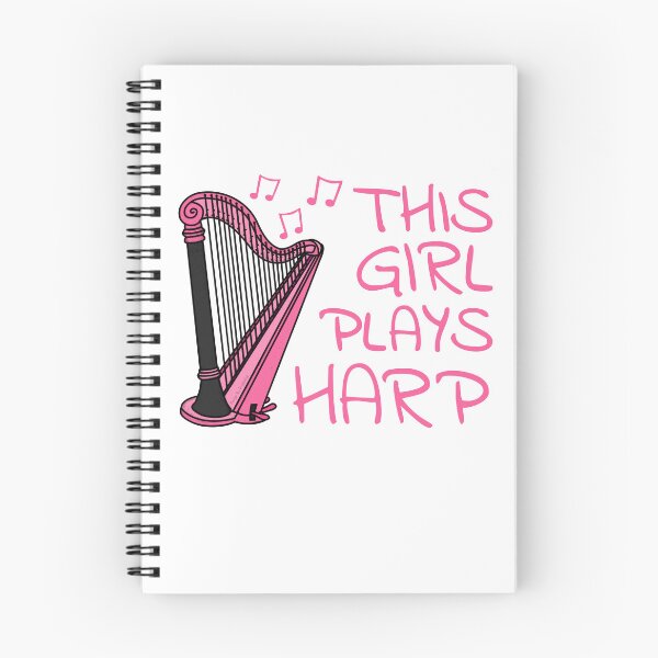 Item preview, This Girl Plays Harp, Harpist, Female String Musician designed and sold by doodlerob.