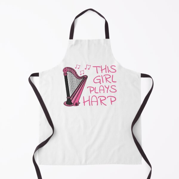 Item preview, This Girl Plays Harp, Harpist, Female String Musician designed and sold by doodlerob.
