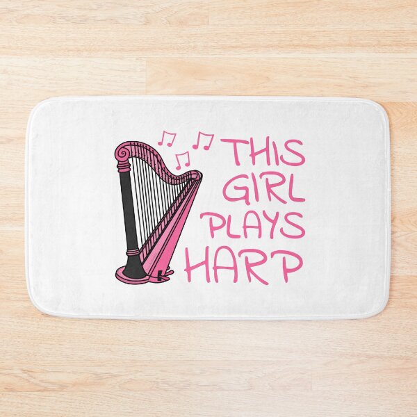 Item preview, This Girl Plays Harp, Harpist, Female String Musician designed and sold by doodlerob.