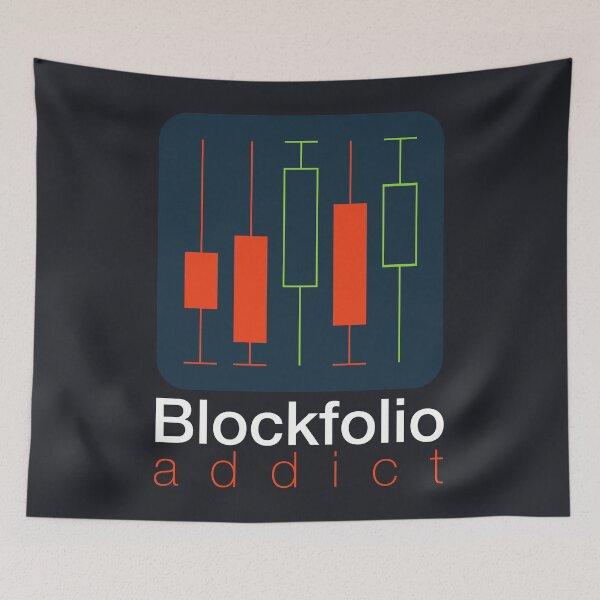 Item preview, Blockfolio Addict designed and sold by CryptoRick.