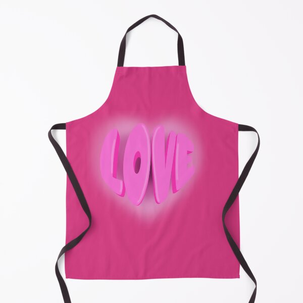 Item preview, LOVE 3D heart design in vibrant pink designed and sold by coloryourwings.