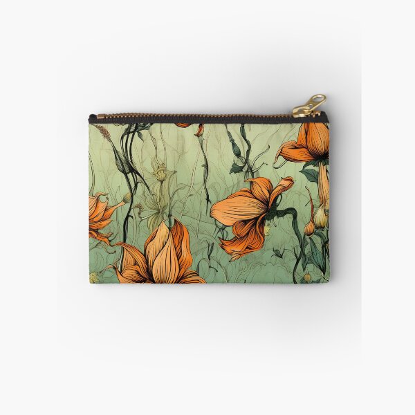 Item preview, Surrealism - Brown Flowers Seamless Pattern designed and sold by hargen.