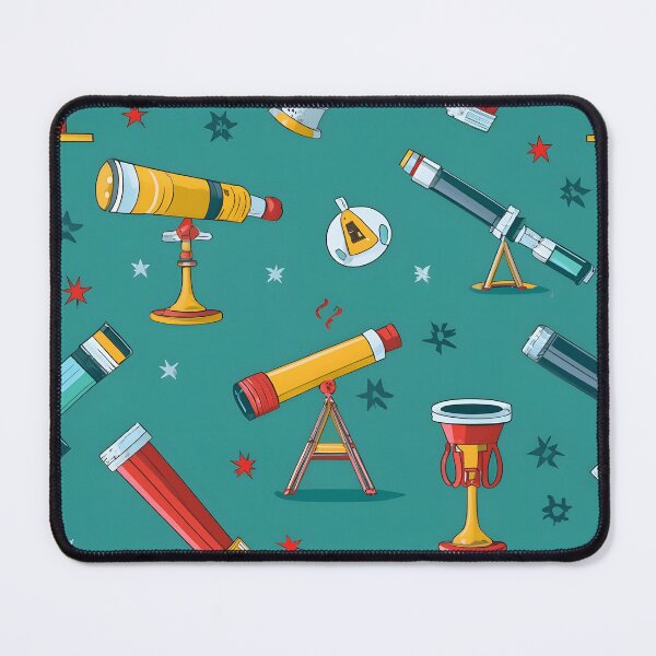 Item preview, seamless pattern telescope designed and sold by deviatepolo.