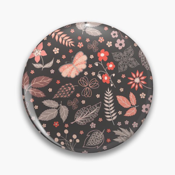 Item preview, Botanical Leaves Butterfly Floral flowers designed and sold by Nicola-Rowe.